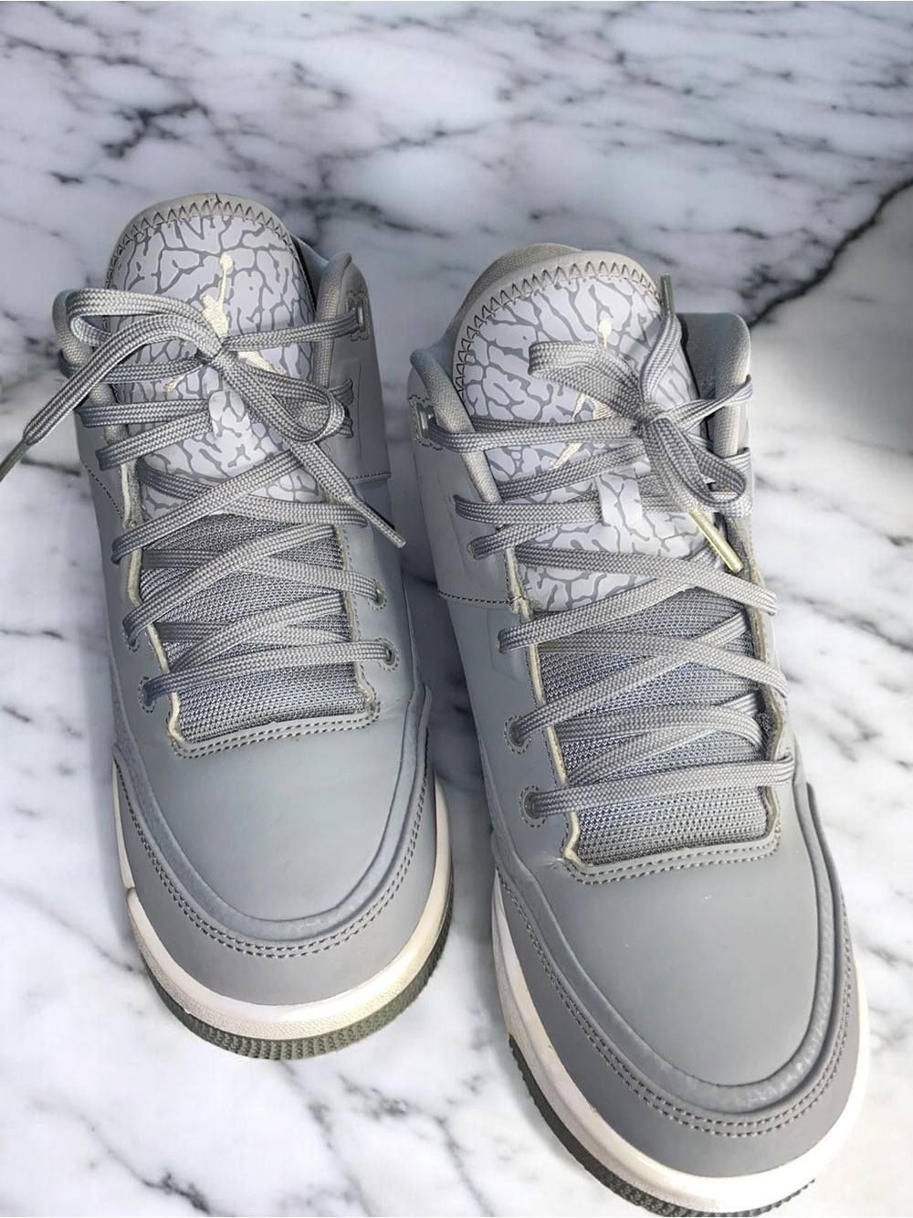 Nike Air Jordan Flight Origin 3 cool grey iconic elephant print sz 6 youth